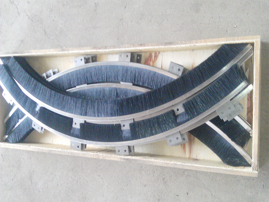 風(fēng)力發(fā)電密封條刷(不銹鋼外套+尼龍絲)