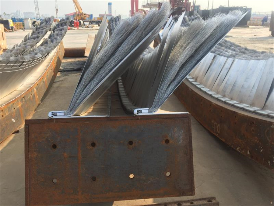 16.5米直徑大型盾構(gòu)機盾尾鋼刷式密封 盾尾密封鋼絲刷-江南刷業(yè)